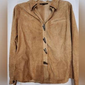 Lafayette 148 Suede shirt